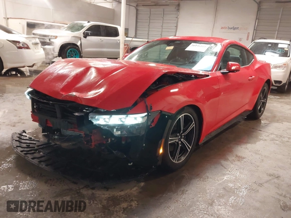2024 Ford Mustang EcoBoost with VIN 1FA6P8TH0R5113118, listed as a IAAI auction lot 41246525 with 19,848 mi miles and . Bid and sale history available at DreamBid. Image 18.