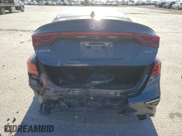 2021 Kia Forte GT-Line with VIN 3KPF34AD0ME275939, listed as a Copart auction lot 50132285 with 77,832 mi miles and Salvage Title. Bid and sale history available at carsss.com. Image 6.