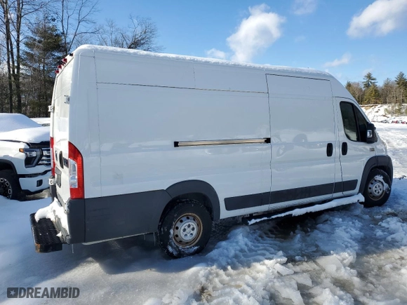 2016 Ram ProMaster Cargo Van with VIN 3C6URVJG4GE130551, listed as a Copart auction lot 45934985 with 21,961 mi miles and Clean Title. Bid and sale history available at carsss.com. Image 3.