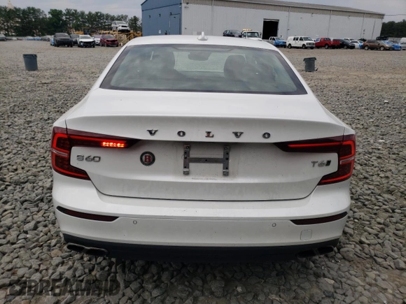 2021 Volvo S60 Momentum with VIN 7JRA22TK2MG081914, listed as a Copart auction lot 58604164 with 123,945 mi miles and Salvage Title. Bid and sale history available at carsss.com. Image 6.