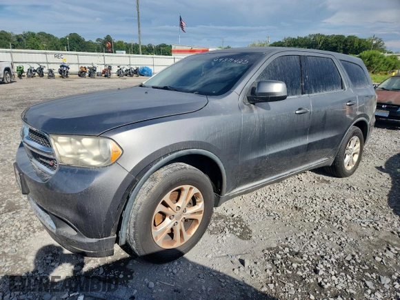 2012 Dodge Durango SXT with VIN 1C4RDHAG5CC237236, listed as a Copart auction lot 64371425 with Not provided miles and Clean title. Bid and sale history available at DreamBid. Image 1.