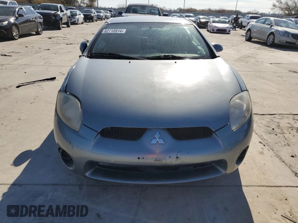 2007 Mitsubishi Eclipse GS with VIN 4A3AK24F77E047416, listed as a Copart auction lot 82710914 with Not Provided miles and Salvage Title. Bid and sale history available at carsss.com. Image 5.