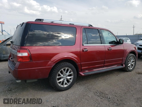 2017 Ford Expedition EL Limited with VIN 1FMJK2AT7HEA34546, listed as a Copart auction lot 71033044 with 110,888 mi miles and Salvage Title. Bid and sale history available at carsss.com. Image 3.