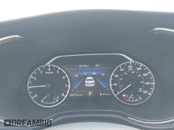 2016 Nissan Maxima SR with VIN 1N4AA6AP8GC407031, listed as a IAAI auction lot 42453395 with 204,155 mi miles and . Bid and sale history available at DreamBid. Image 7.