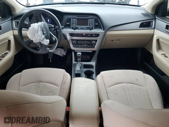 2015 Hyundai Sonata 2.4L SE with VIN 5NPE24AF2FH230306, listed as a Copart auction lot 52540215 with 132,691 mi miles and Salvage Title. Bid and sale history available at carsss.com. Image 8.