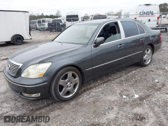 2005 Lexus LS 430 z VIN JTHBN36F055017333, wystawiony jako IAAI lot #41625065 z przebiegiem 198 619 mil mil oraz . Historia ofert i sprzedaży dostępna na DreamBid. Obrazek 2.
