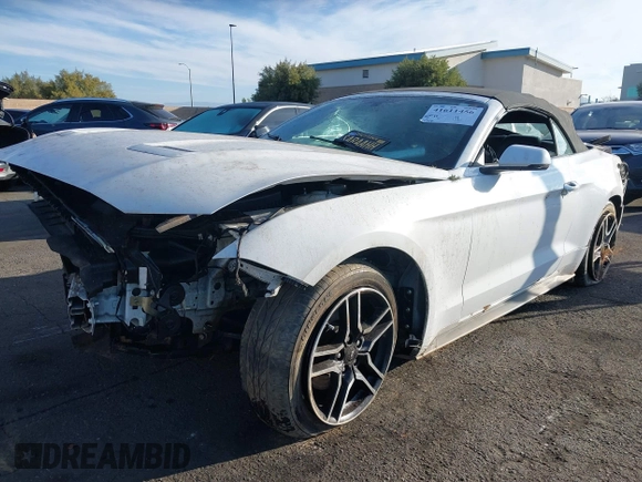 2020 Ford Mustang EcoBoost with VIN 1FATP8UH1L5114464, listed as a IAAI auction lot 41611456 with Not Provided miles and . Bid and sale history available at DreamBid. Image 20.