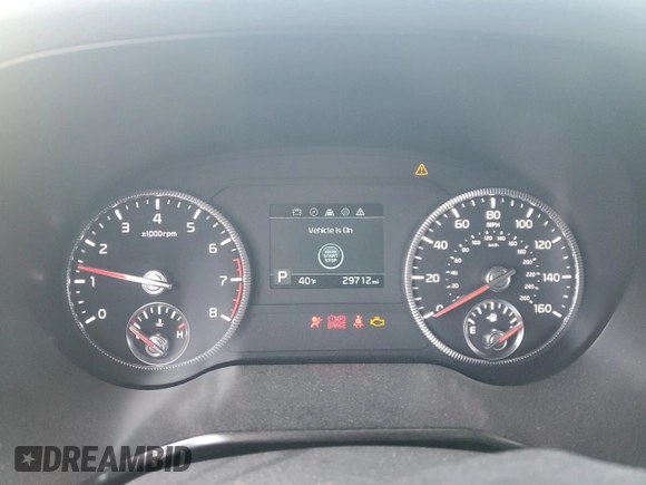 2022 Kia Telluride S with VIN 5XYP6DHC2NG298216, listed as a Copart auction lot 52193685 with 29,712 mi miles and Salvage title. Bid and sale history available at DreamBid. Image 9.