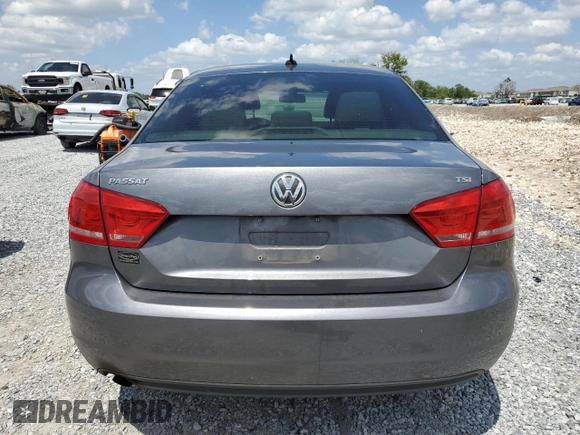 2015 Volkswagen Passat S with VIN 1VWAS7A31FC116893, listed as a Copart auction lot 51639775 with 15,500 mi miles and Clean title. Bid and sale history available at DreamBid. Image 6.