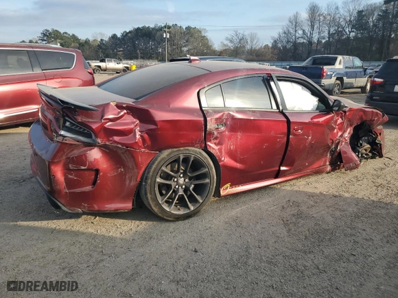 2022 Dodge Charger Scat Pack Widebody with VIN 2C3CDXGJ6NH209467, listed as a Copart auction lot 44314835 with 0 mi miles and Salvage Title. Bid and sale history available at carsss.com. Image 3.