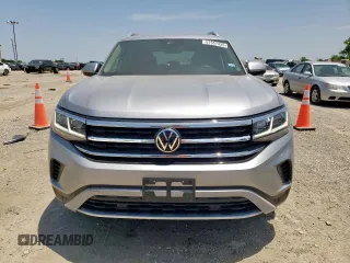 2021 Volkswagen Atlas SEL with VIN 1V2BR2CA1MC594888, listed as a Copart auction lot 57557435 with 38,124 mi miles and Clean title. Bid and sale history available at DreamBid. Image 5.