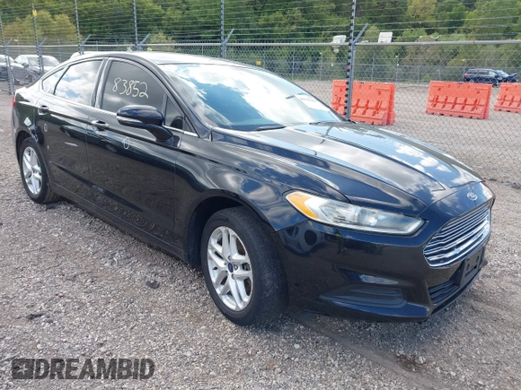 2016 Ford Fusion SE with VIN 3FA6P0H76GR299209, listed as a IAAI auction lot 40125384 with 162,824 mi miles. Bid and sale history available at carsss.com. Image 1.
