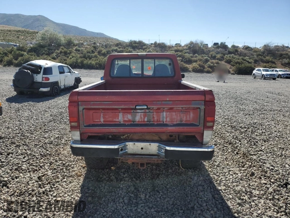 1990 Ford Ranger with VIN 1FTCR11TXLUA30024, listed as a Copart auction lot 59095054 with Not Provided miles and Salvage Title. Bid and sale history available at DreamBid. Image 6.