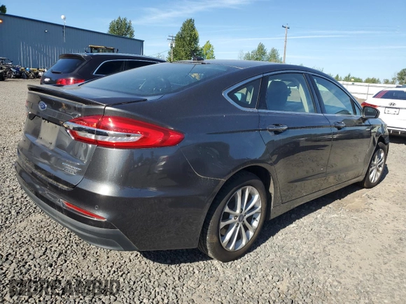 2020 Ford Fusion Titanium with VIN 3FA6P0SU4LR172158, listed as a Copart auction lot 55607325 with 53,766 mi miles and Salvage title. Bid and sale history available at DreamBid. Image 3.