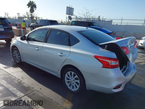 2018 Nissan Sentra SV with VIN 3N1AB7AP0JL624682, listed as a IAAI auction lot 41966632 with 67,513 mi miles. Bid and sale history available at carsss.com. Image 3.