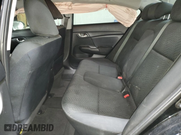 2015 Honda Civic LX with VIN 19XFB2F50FE021899, listed as a Copart auction lot 50807335 with 80,866 mi miles and Salvage Title. Bid and sale history available at DreamBid. Image 10.