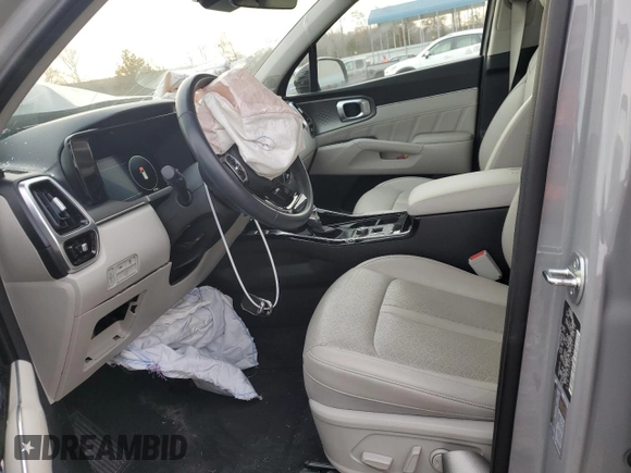 2023 Kia Sorento SX z VIN 5XYRK4LF1PG178674, wystawiony jako Copart lot #45559735 z przebiegiem 32 742 mil mil oraz Szkoda całkowita • Salvage title. Historia ofert i sprzedaży dostępna na DreamBid. Obrazek 7.