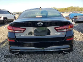 2019 Kia Optima LX with VIN 5XXGT4L36KG375315, listed as a Copart auction lot 51592535 with 53,103 mi miles and Salvage Title. Bid and sale history available at carsss.com. Image 6.