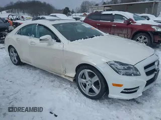 2013 Mercedes-Benz CLS 550 with VIN WDDLJ9BB1DA065605, listed as a IAAI auction lot 41322870 with 142,189 mi miles and . Bid and sale history available at DreamBid. Image 1.