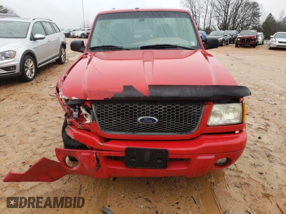 2003 Ford Ranger XL with VIN 1FTYR10U83TA32912, listed as a Copart auction lot 45004475 with 194,816 mi miles and Salvage Title. Bid and sale history available at carsss.com. Image 5.
