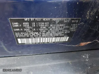 2015 Subaru Outback 2.5i Premium with VIN 4S4BSACC3F3341751, listed as a IAAI auction lot 41388848 with 1 mi miles. Bid and sale history available at carsss.com. Image 9.