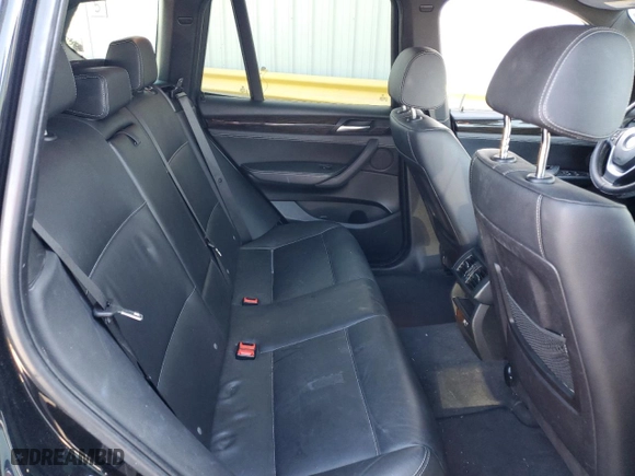 2013 BMW X3 xDrive28i with VIN 5UXWX9C54D0A25962, listed as a Copart auction lot 50578185 with 86,888 mi miles and Salvage Title. Bid and sale history available at carsss.com. Image 10.