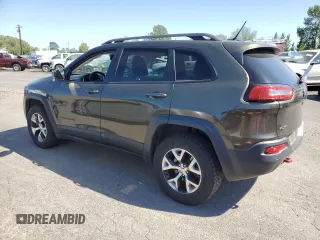 2015 Jeep Cherokee Trailhawk with VIN 1C4PJMBS8FW513391, listed as a Copart auction lot 64633115 with 115,406 mi miles and Clean title. Bid and sale history available at DreamBid. Image 2.