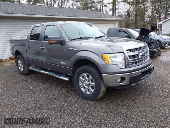 2014 Ford F-150 XL with VIN 1FTFW1ET8EFB75196, listed as a IAAI auction lot 41945260 with 319,194 mi miles. Bid and sale history available at carsss.com. Image 1.