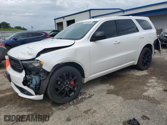 2019 Dodge Durango SXT Plus with VIN 1C4RDJAG5KC633530, listed as a Copart auction lot 60895005 with 64,074 mi miles and Salvage title. Bid and sale history available at DreamBid. Image 1.