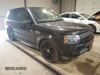 2013 Land Rover Range Rover Sport SC with VIN SALSH2E43DA776334, listed as a Copart auction lot 56938245 with Not provided miles and Salvage title. Bid and sale history available at DreamBid. Image 4.