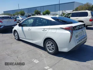 2017 Toyota Prius Two with VIN JTDKBRFU8H3034280, listed as a IAAI auction lot 42645785 with 127,553 mi miles and . Bid and sale history available at DreamBid. Image 3.