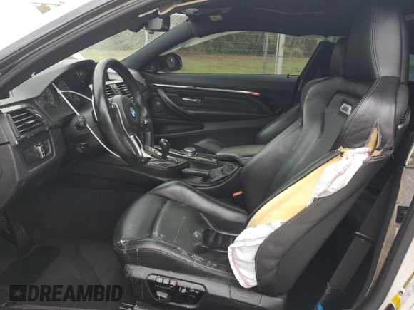 2015 BMW M4 with VIN WBS3R9C5XFK331253, listed as a Copart auction lot 72857284 with 78,309 mi miles and Salvage Title. Bid and sale history available at carsss.com. Image 7.