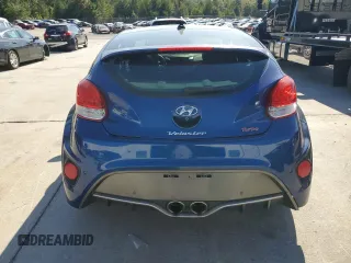 2016 Hyundai Veloster Turbo with VIN KMHTC6AE4GU286497, listed as a Copart auction lot 75417414 with 83,403 mi miles and Salvage Title. Bid and sale history available at carsss.com. Image 6.