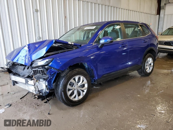 2024 Honda CR-V LX with VIN 7FARS4H21RE009985, listed as a Copart auction lot 44243285 with 13,363 mi miles and Non Repairable. Bid and sale history available at DreamBid. Image 1.