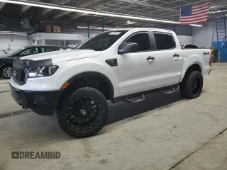 2023 Ford Ranger XL with VIN 1FTER4FH2PLE26247, listed as a Copart auction lot 53163535 with 27,444 mi miles and Salvage title. Bid and sale history available at DreamBid. Image 1.