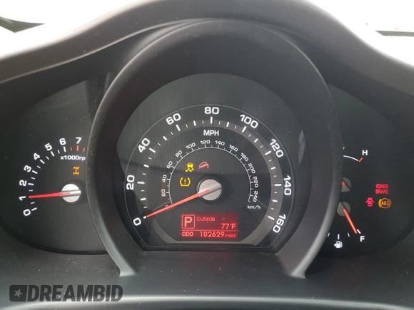 2012 Kia Sportage LX z VIN KNDPBCA29C7253467, wystawiony jako Copart lot #62098675 z przebiegiem 102 629 mil mil oraz Szkoda całkowita • Salvage title. Historia ofert i sprzedaży dostępna na DreamBid. Obrazek 9.