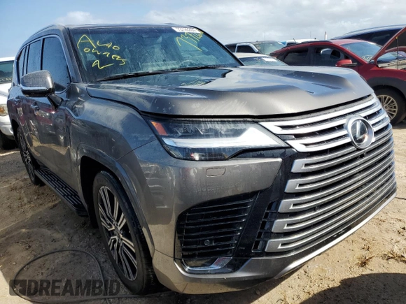 2023 Lexus LX 600 Luxury z VIN JTJGB7CX9P4029541, wystawiony jako Copart lot #73726264 z przebiegiem Nie podano mil oraz Nie do naprawy • Non repairable. Historia ofert i sprzedaży dostępna na DreamBid. Obrazek 4.