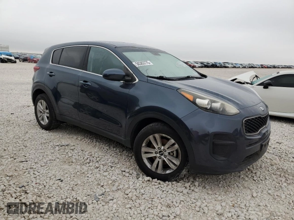 2018 Kia Sportage LX with VIN KNDPM3ACXJ7334204, listed as a Copart auction lot 50383775 with Not Provided miles and Salvage Title. Bid and sale history available at DreamBid. Image 4.