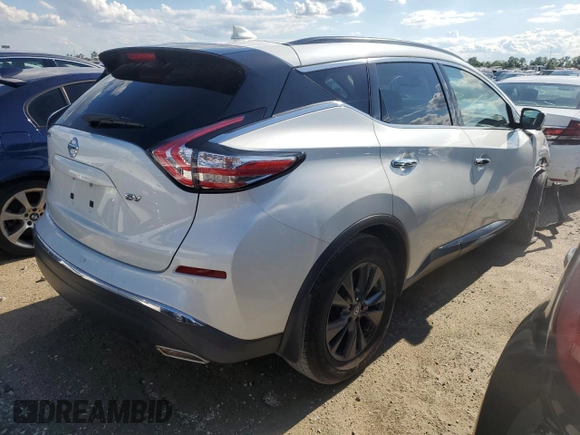 2018 Nissan Murano SV with VIN 5N1AZ2MG6JN110290, listed as a Copart auction lot 49710215 with 107,522 mi miles and Salvage Title. Bid and sale history available at DreamBid. Image 3.