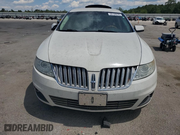 2010 Lincoln MKS with VIN 1LNHL9DR0AG615403, listed as a Copart auction lot 55128235 with 168,209 mi miles and Clean Title. Bid and sale history available at DreamBid. Image 5.