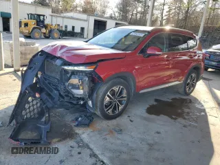 2019 Hyundai Santa Fe Ultimate with VIN 5NMS53AA8KH060016, listed as a Copart auction lot 46326355 with 91,439 mi miles and Clean Title. Bid and sale history available at carsss.com. Image 1.