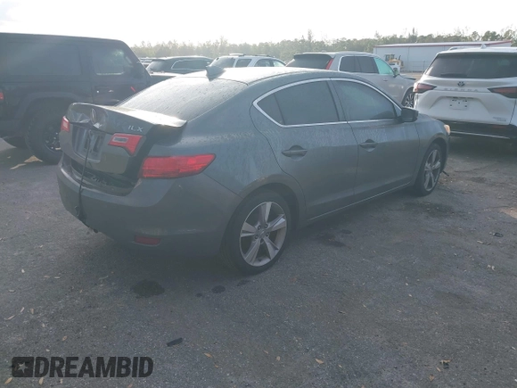 2013 Acura ILX 2.4L Premium Pkg with VIN 19VDE2E58DE000708, listed as a IAAI auction lot 41167828 with 235,181 mi miles. Bid and sale history available at carsss.com. Image 4.