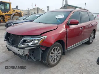 2015 Nissan Pathfinder SV z VIN 5N1AR2MN5FC612886, wystawiony jako IAAI lot #42294058 z przebiegiem 199 896 mil mil oraz . Historia ofert i sprzedaży dostępna na DreamBid. Obrazek 18.