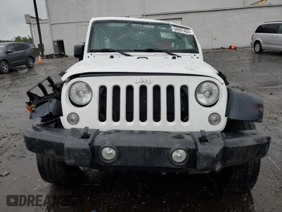 2018 Jeep Wrangler Unlimited Sport S z VIN 1C4BJWDG1JL855855, wystawiony jako Copart lot #56907455 z przebiegiem 61 437 mil mil oraz Szkoda całkowita • Salvage title. Historia ofert i sprzedaży dostępna na DreamBid. Obrazek 5.