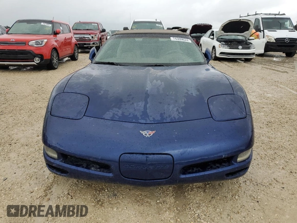 2004 Chevrolet Corvette with VIN 1G1YY32G145108135, listed as a Copart auction lot 74399624 with 0 mi miles and Salvage Title. Bid and sale history available at carsss.com. Image 5.