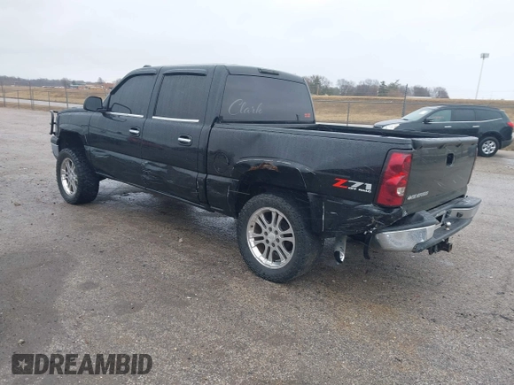 2006 Chevrolet Silverado 1500 LT1 with VIN 2GCEK13Z261356091, listed as a IAAI auction lot 41734558 with 247,209 mi miles. Bid and sale history available at carsss.com. Image 3.