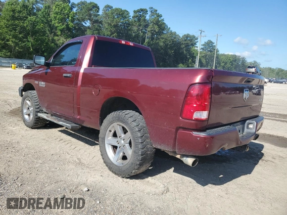 2018 Ram 1500 Express with VIN 3C6JR7AT1JG138372, listed as a Copart auction lot 61088315 with 197,323 mi miles and Salvage title. Bid and sale history available at DreamBid. Image 2.