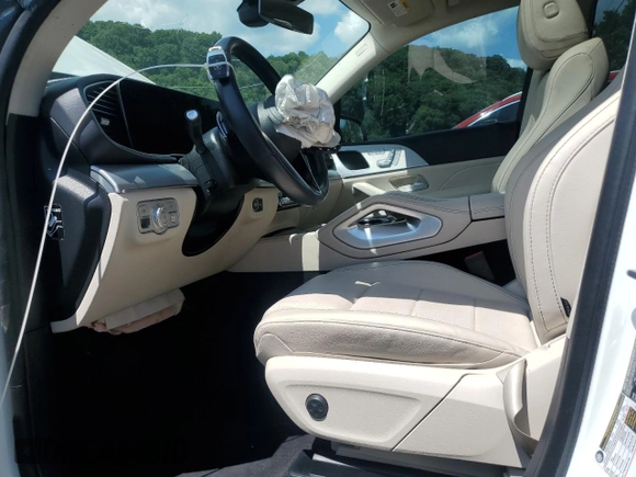 2024 Mercedes-Benz GLE 350 with VIN 4JGFB4FB9RB035122, listed as a Copart auction lot 66185215 with 32,158 mi miles and Salvage title. Bid and sale history available at DreamBid. Image 7.