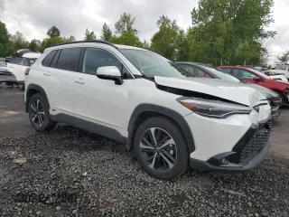 2024 Toyota Corolla Cross Hybrid S z VIN 7MUFBABG3RV025110, wystawiony jako Copart lot #54606865 z przebiegiem 6 218 mil mil oraz Szkoda całkowita • Salvage title. Historia ofert i sprzedaży dostępna na DreamBid. Obrazek 4.