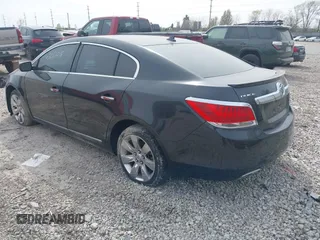 2013 Buick LaCrosse Leather with VIN 1G4GC5E37DF292377, listed as a IAAI auction lot 42062015 with 233,696 mi miles. Bid and sale history available at carsss.com. Image 3.